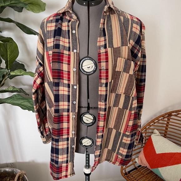 TopShop Plaid Jacket / Shacket - Picture 7 of 12